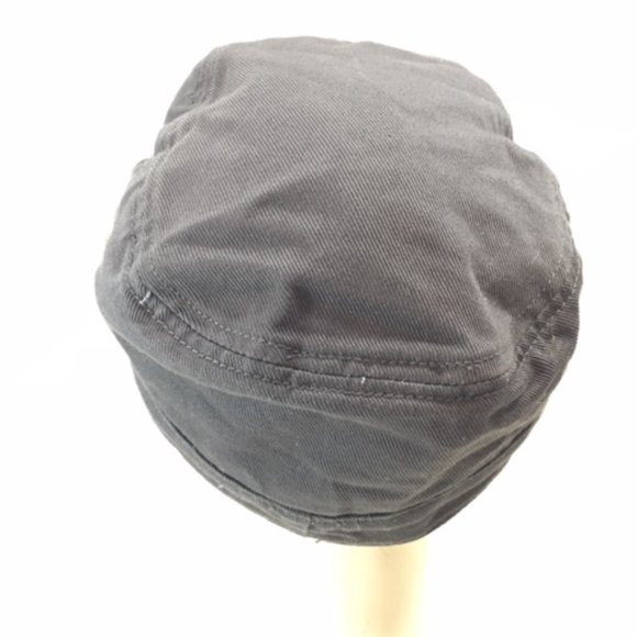 GAP Military Style Baseball Cap Cotton Hat Dark Green/Brown S/M - Picture 4 of 7